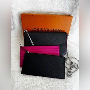 LOUIS VUITTON Epi Felicie Chain Bag